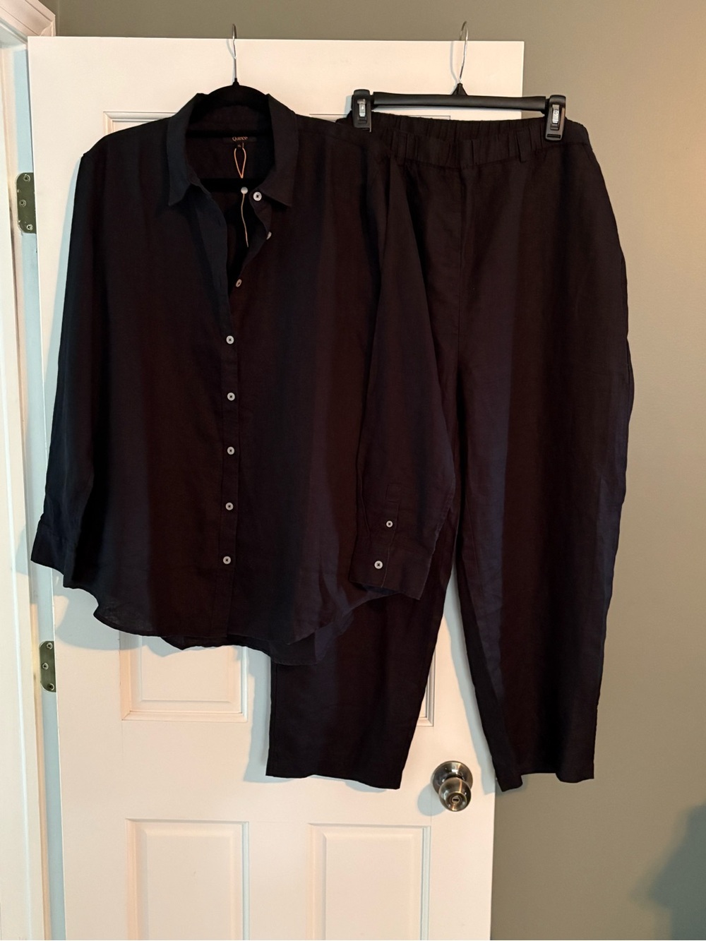 Quince 100% linen women’s lounge set